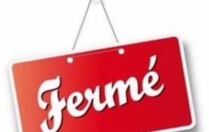 Gymnase fermé le Vendredi 6 septembre