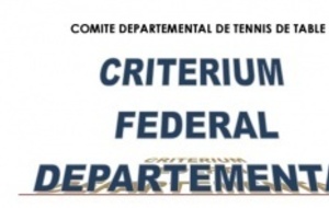 Critérium Fédéral - résultats 1er tour