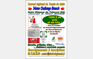 TOURNOI REGIONAL DE ST ETIENNE DE TULMONT