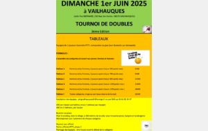 Tournoi de double de Vailhauques