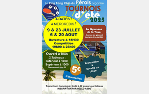 Tournoi d'été 2025 #1