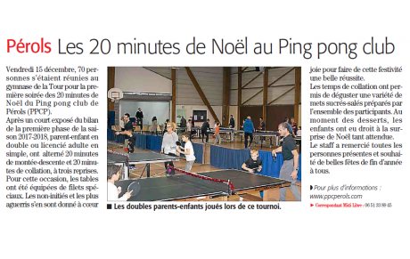 20 minutes de Noël dans le Midi Libre